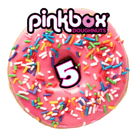 Pinkbox Sticker by pinkboxdoughnuts