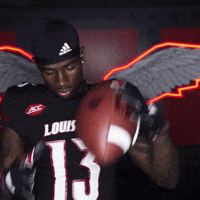 College Football Sport GIF by Louisville Cardinals