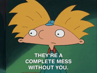 hey arnold nicksplat GIF