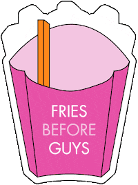 French Fries Snack Sticker by Cosmopolitan