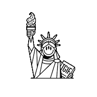Vault49 friday usa nyc america Sticker