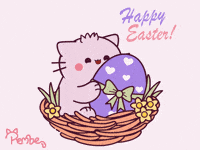 Easter Bunny Pink GIF by Pembe