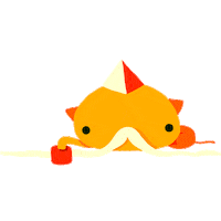 happy cat Sticker by Cindy Suen