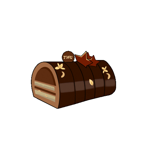 Christmas Cake Sticker by TWGTeaOfficial