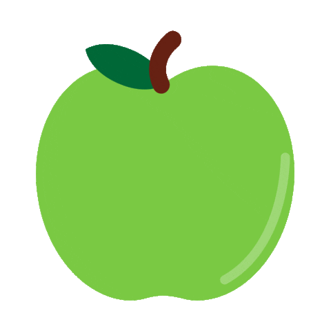 apple fruit Sticker by Delish