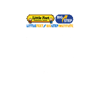 littlefeetgroup big step little feet littlefeet bigstep Sticker