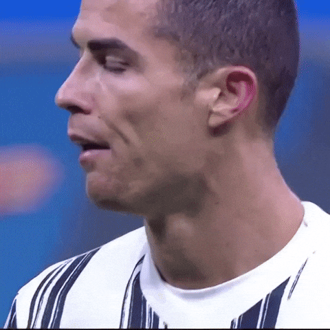Angry Cristiano Ronaldo GIF by DAZN