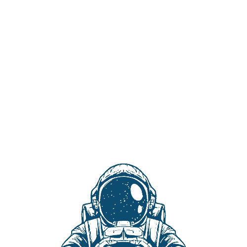 Litlucid space moon podcast lit Sticker