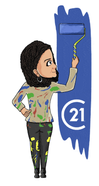 C21Pate Sticker by CENTURY 21