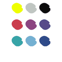 CromosApp winter palette inverno armocromia Sticker