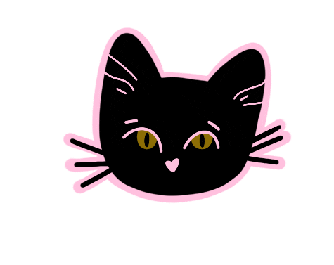 Cat Halloween Sticker