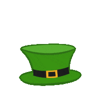 St Patricks Day Hat Sticker by Shonduras