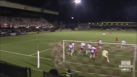 Celebration Goal GIF by Cliftonville Football Club
