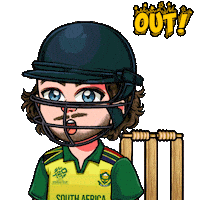 Cricket Ball Kick Sticker by Luke Westen