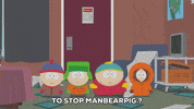 eric cartman friends GIF by South Park 