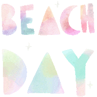 Happy Beach Day Sticker