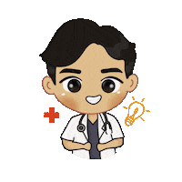 Health Doctor Sticker by Mantappu Corp.