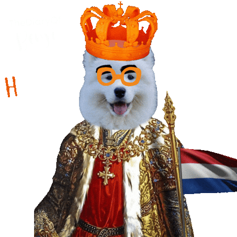 Happy King Sticker