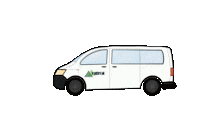 Vandrvan travel adventure van vw Sticker