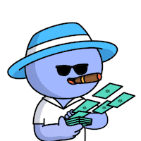Im Rich Pay Day Sticker by Kwantel
