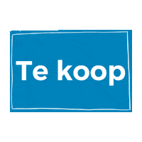 Makelaar Verkocht Sticker by Kerremans Makelaardij