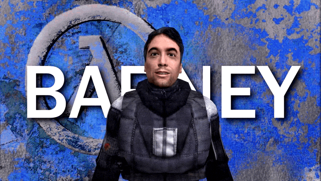 Half Life Barney GIF