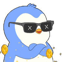 Money Crypto Sticker by Pudgy Penguins