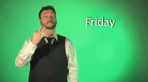 Sign Language Friday GIF by Sign with Robert