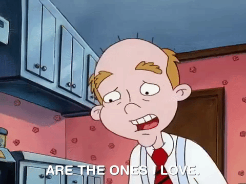 hey arnold nicksplat GIF