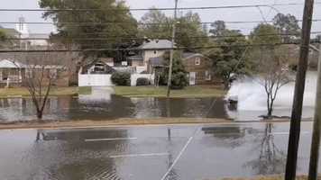 Winds and High Tides Push Costal Flooding Across Areas of Virginia