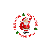 elistorycriativo xmas happy christmas feliz natal papai noel Sticker