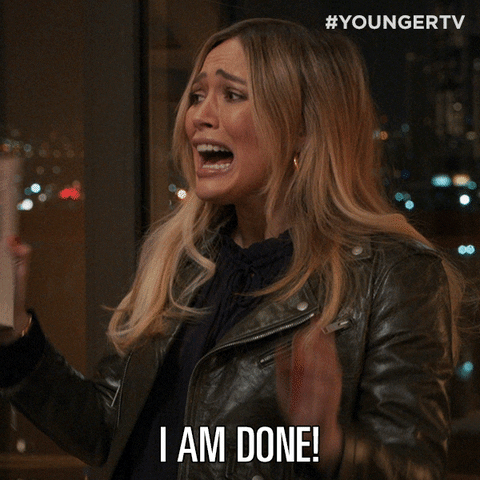 Tv Land Im Leaving GIF by YoungerTV