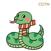 Happy New Year Lol Sticker by CGTN V-Studio