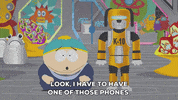 scared eric cartman GIF by South Park 