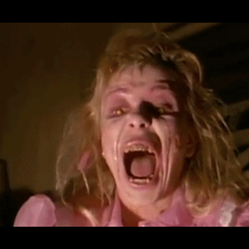 night of the demons horror GIF by absurdnoise
