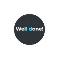Well Done Yes Sticker by ABA English