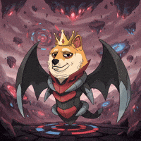 Floating Shiba Inu GIF by Doge Pound