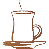 Dimlaj tea teatime dimlaj istikanas Sticker