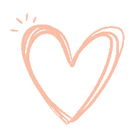 esthethic love heart logo design Sticker