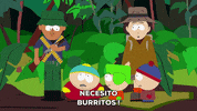 eric cartman taco GIF by South Park 