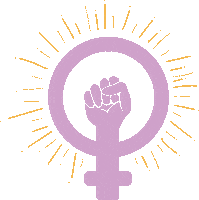 Feminist Empoderamento Sticker by Santo Dia