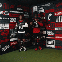 Cincinnati Football Derrick GIF by Cincinnati Bearcats