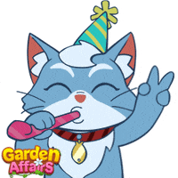 Happy Birthday Cat GIF by GardenAffairs