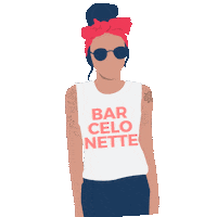 Girl Women Sticker by barcelonette