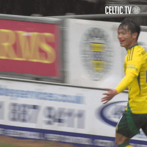 Celebration Goal GIF by Celtic Football Club