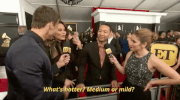 grammy awards 2017 GIF by Entertainment Tonight