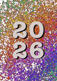Happy New Year Frohes Neues Jahr Sticker