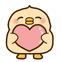 Duck Chick Sticker