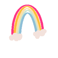 Happy Rainbow Sticker