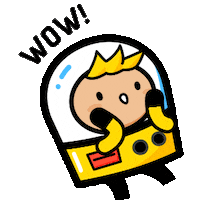 oh my wow Sticker by JAMKOO